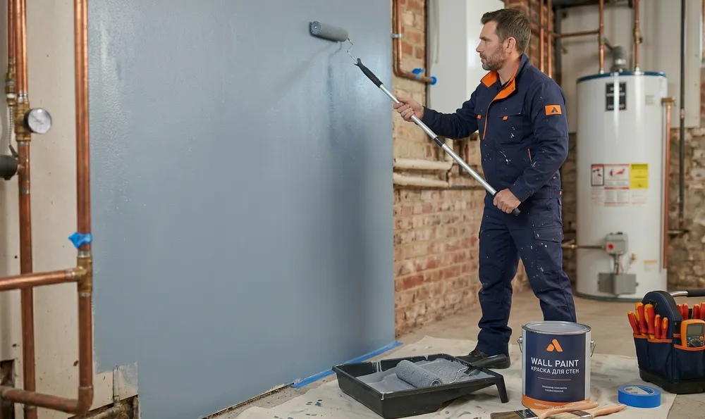 Painting and finishing work by Anchor Home Repair in Akko
