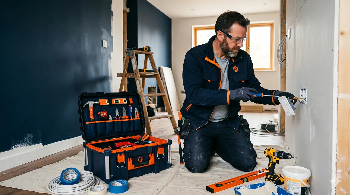 Anchor Home Repair technician at work in Akko